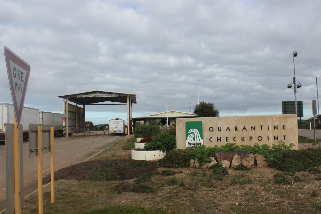 WA/SA Border Quarantine Checkpoint