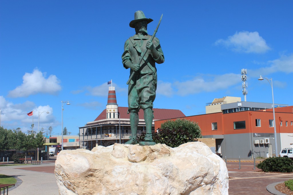 Statue of Wiebe Hayes, Geraldton Foreshore