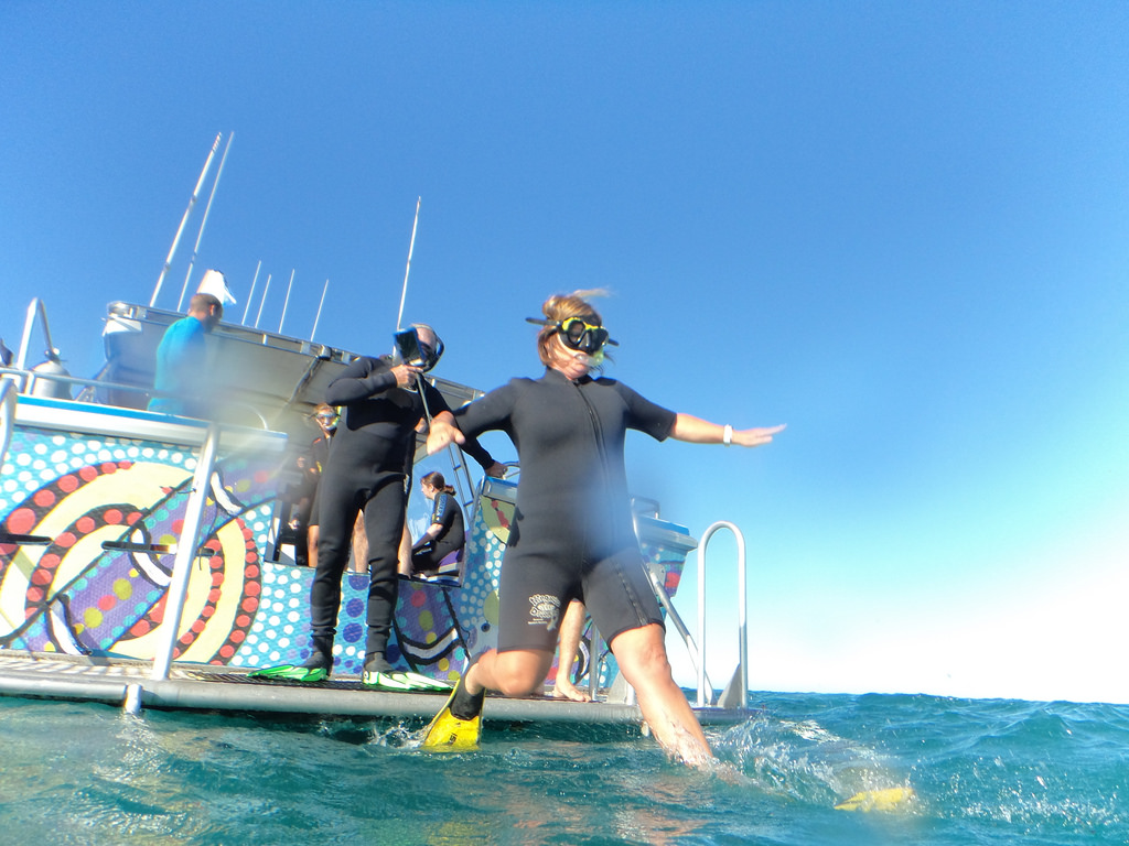 Diving into the Ningaloo