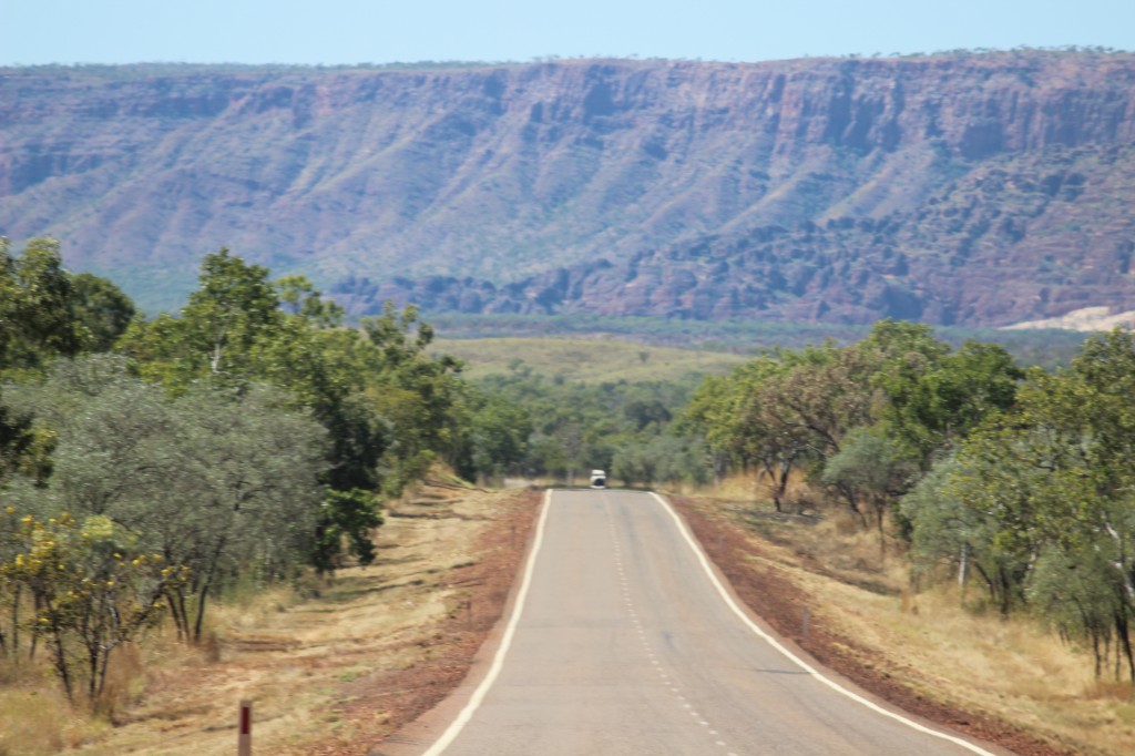 Driving into the East Kimberley