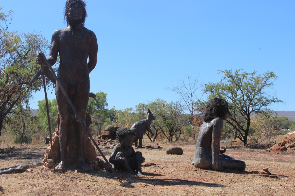 Aboriginal Bronze Statues, Wyndham