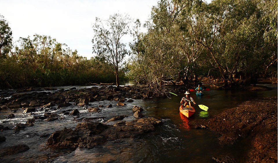 Kayaking the Katherine River