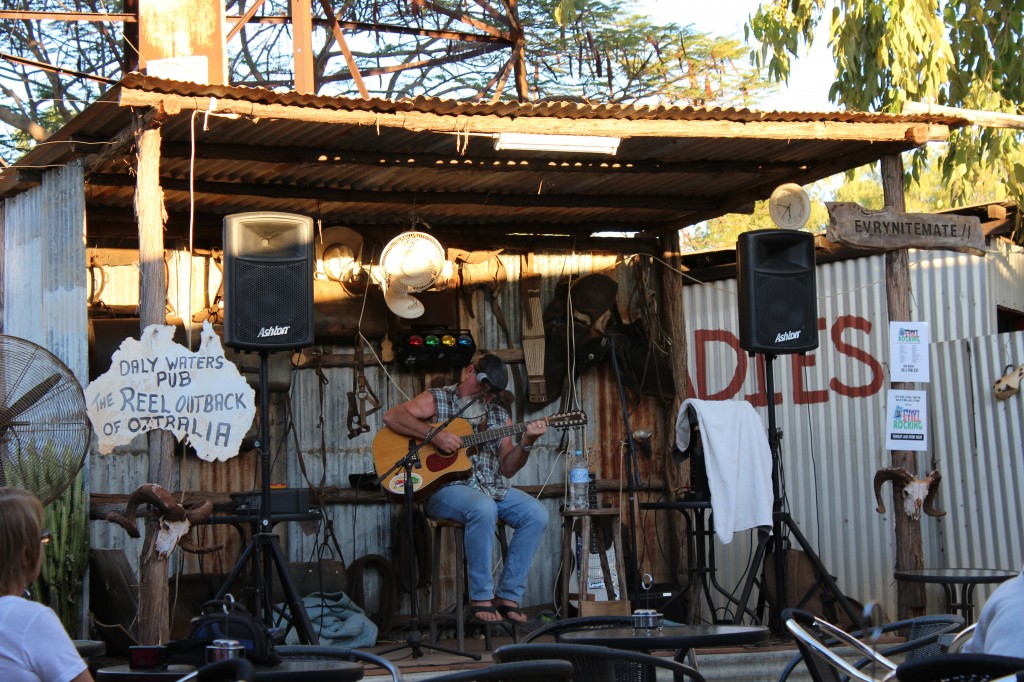 Entertainer at Daly Waters Pub