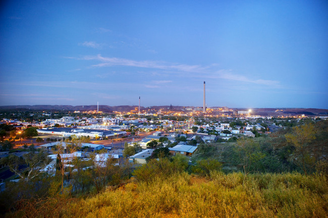 Mount Isa Lookout at Night