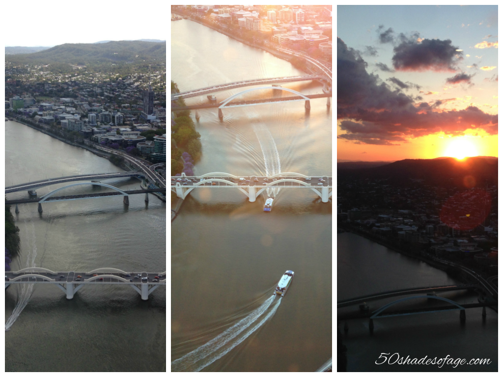 Views from the Meriton Apartments, Brisbane