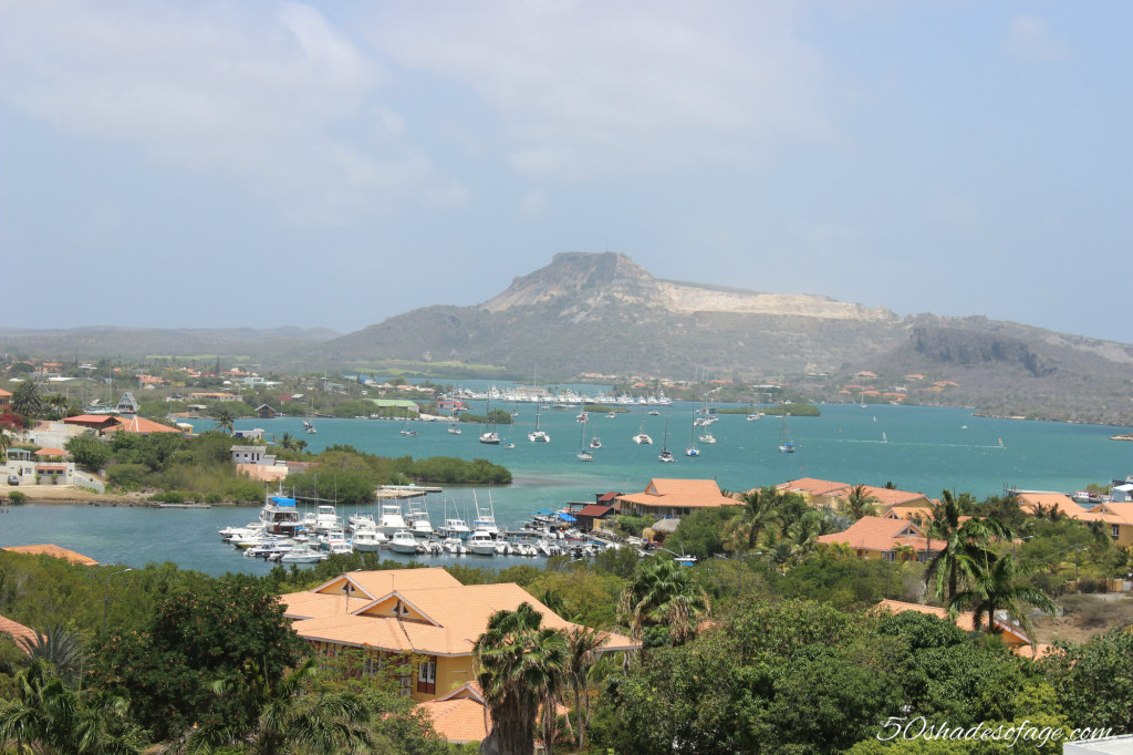 Views over Boat Harbour, Curacao