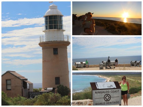 Vlamingh Head Lighthouse and beach, Exmouth, North West Australia