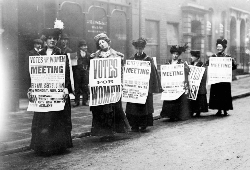The Suffragettes Photo Credit Biography.com