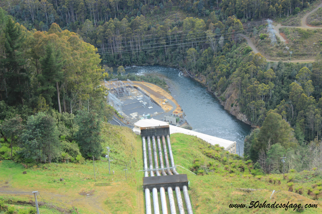 Nive River Hydro-Electrics near Tarraleah