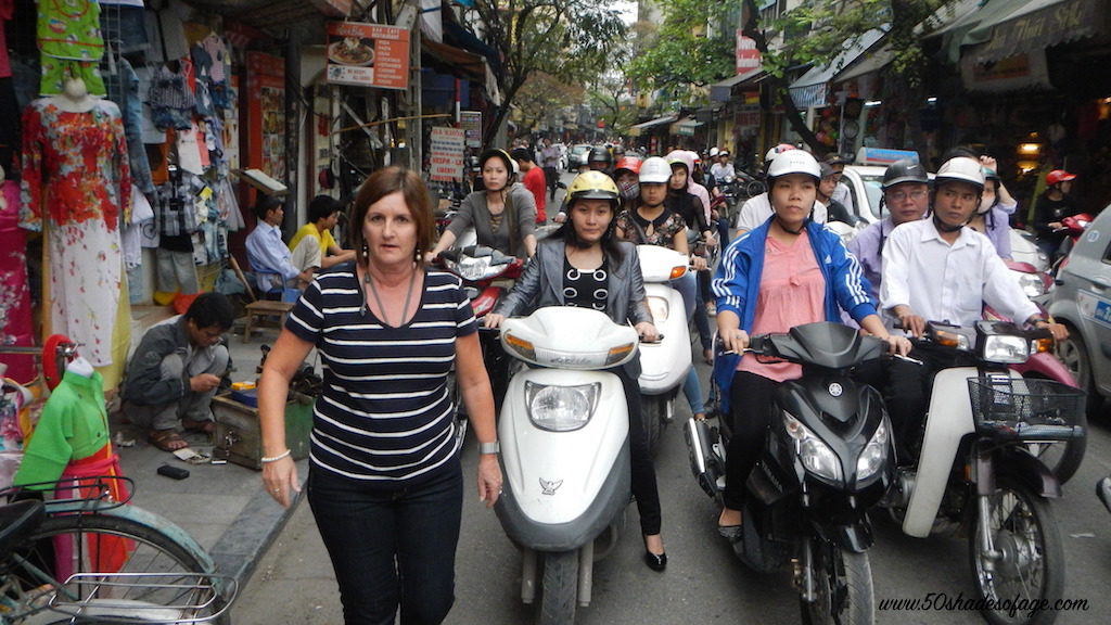 Traffic chaos in Vietnam