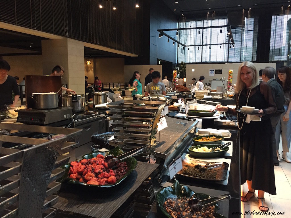 Buffet Breakfast at the Prince Hotel Shinagawa