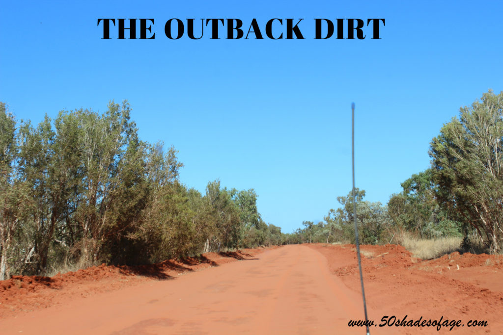 The red dirt on the drive into Cape Leveque on the Dampier Peninsula WA