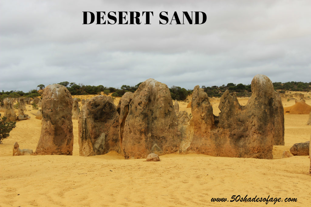 Yellow Desert Sand at The Pinnacles Desert WA