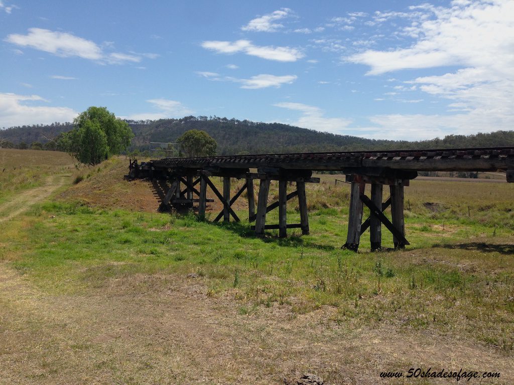 Old Railway Bridge on the Brisbane Valley Rail Trail