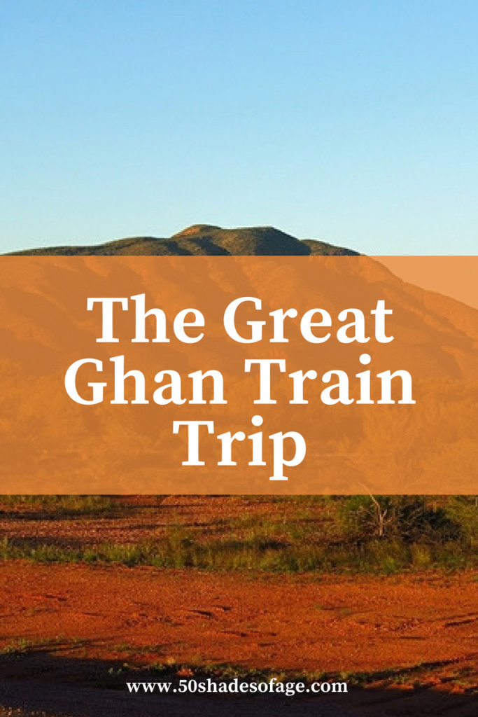 The Great Ghan Train Trip